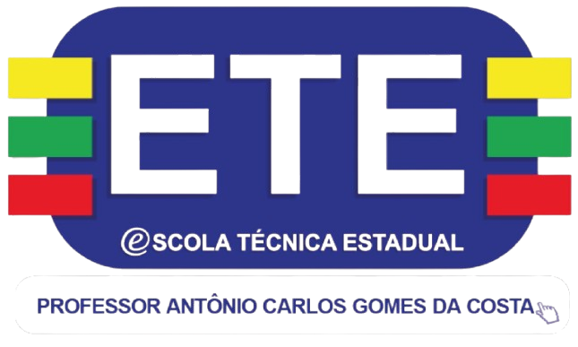 Logo da ETEPAC - Escola Técnica Estadual Professor Antônio Carlos Gomes da Costa. (Acessar site)