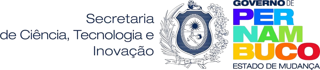 Logo da Secretaria de Ciência, Tecnologia e Inovação - Governo de Pernambuco. (Acessar site)